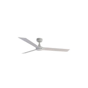 Ventilador de techo sin luz Faro Cruiser motor DC blanco mate Ø132cm 3 palas 34290