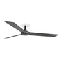 Ventilador de techo Faro Cruiser Recessed L 3 palas motor DC Ø132cm negro mate — ref. 34291R (1)
