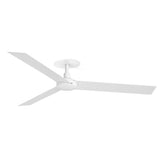 Ventilador de techo Faro Cruiser Recessed XL blanco mate 3 palas motor DC Ø160cm 34292R