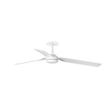 Ventilador de techo con luz Faro Cruiser Recessed XL LED blanco mate 3 palas motor DC 2700-4000K 34292R1S