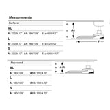 Ventilador de techo sin luz Faro Cruiser motor DC blanco mate Ø160cm 3 palas 34292
