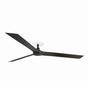 Ventilador de techo Faro Cruiser Recessed XL 3 palas motor DC Ø160cm negro mate — ref. 34293R (1)