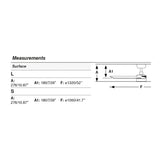 Ventilador de techo con luz Faro Rudder motor DC palas de madera LED nogal 2700-6500K CCT Ø106cm 3 34296-1TW - imagen 3