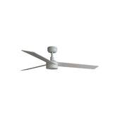 Ventilador de techo con luz Faro Rudder L LED fresno 3 palas motor DC 2700-6500K Ø132cm 34297-1TW