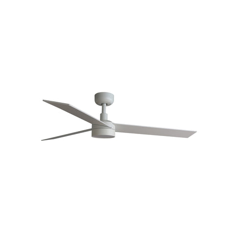 Ventilador de techo con luz Faro Rudder L LED fresno 3 palas motor DC 2700-6500K Ø132cm 34297-1TW — vista 1