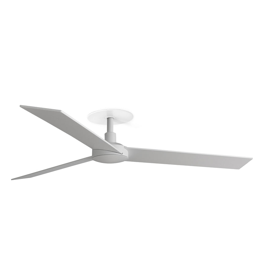 Ventilador de techo Faro Rudder Recessed 3 L fresno 3 palas motor DC Ø132cm 34297R