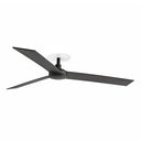 Ventilador de techo Faro Rudder Recessed 3 L nogal 3 palas motor DC Ø132cm 34298R — vista 1