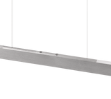 Trio Helios Lámpara colgante metal aluminio pulido 343310105