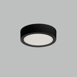 ACB Kore Plafón 3435/9 Negro Texturado, LED 6W 4000K 420lm, CRI90 I, LED integrado P3435110N