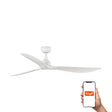 Ventilador de techo Faro Outwood L blanco mate 3 palas motor DC Ø150cm 34363WT — vista 1