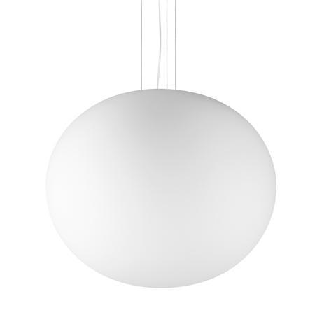 Lámpara colgante Ideal Lux Cotton blanco cristal 42W Ø50cm 344591