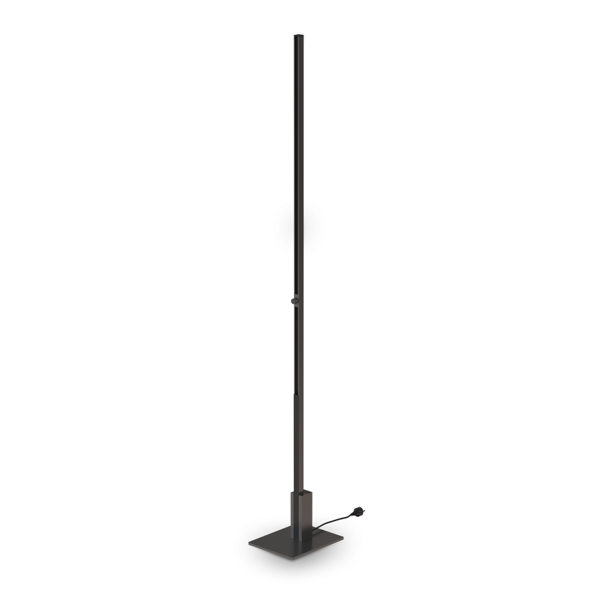 Lámpara de pie Ideal Lux Ego negro regulable 201cm 344775