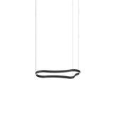 Lámpara colgante Ideal Lux Waves negro LED 37W Ø94,2cm 345215