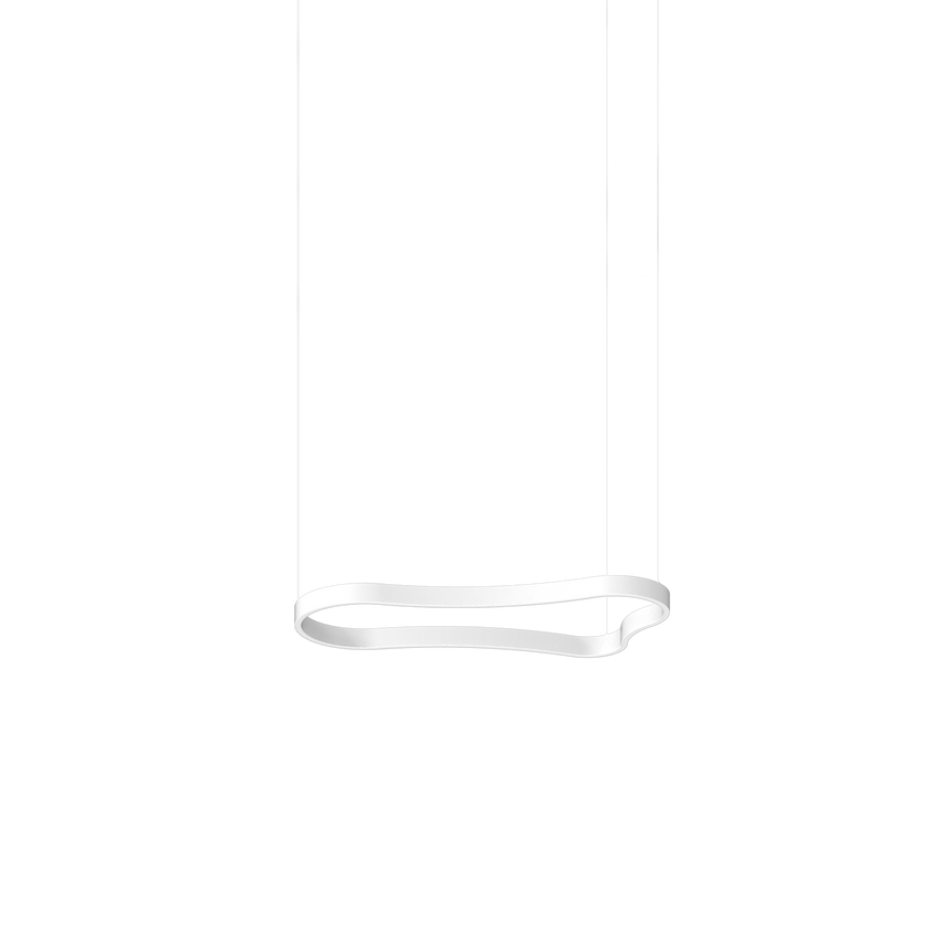 Lámpara colgante Ideal Lux Waves blanco LED 37W Ø94,2cm 345239