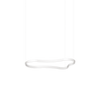 Lámpara colgante Ideal Lux Waves blanco LED 45W Ø125,4cm 345260