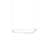 Lámpara colgante Ideal Lux Waves blanco LED 45W Ø125,4cm 345260