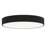 ACB Isia Plafón 3453/80 Negro Texturado, LED 88W 8440lm, CRI90 CL.I, LED integrado, Kelvin 3000K-4000K Slide Switch P3453270N