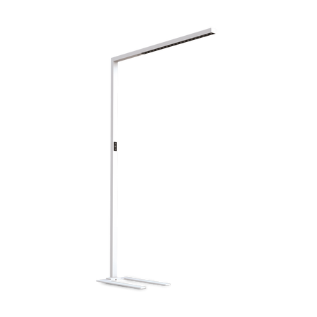 Lámpara de pie Ideal Lux Comfort blanco LED 76W 2700K regulable 197cm 345307
