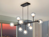 Schuller Altais 345509 LAMPARA 9LALTAISNEGRO/CROMO