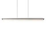 Lámpara de techo colgante Trio Emerson LED gris cálido táctil CCT 150cm 34671017