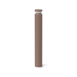 Baliza de exterior Ideal Lux Boeing marrón café cristal LED 14W IP65 100cm 346724