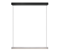 Lámpara de techo colgante Trio Wallace LED níquel mate 20cm 347910107