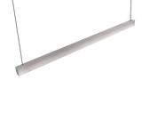 Lámpara de techo colgante Trio Wallace LED níquel mate 20cm 347910107