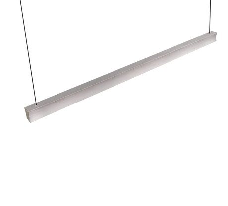Lámpara de techo colgante Trio Wallace LED níquel mate 20cm 347910107