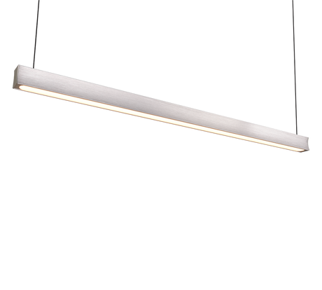 Lámpara de techo colgante Trio Wallace LED níquel mate 20cm 347910107