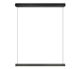 Lámpara de techo colgante Trio Wallace LED negro mate 20cm 347910132
