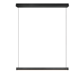 Lámpara de techo colgante Trio Wallace LED negro mate 20cm 347910132