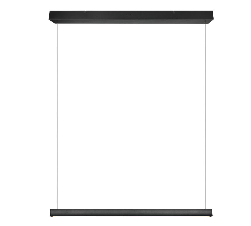 Lámpara de techo colgante Trio Wallace LED negro mate 20cm 347910132