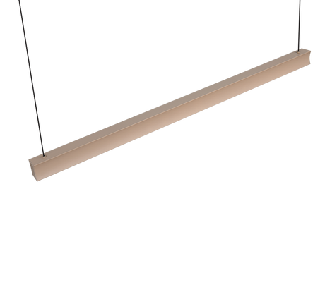 Lámpara de techo colgante Trio Wallace LED warm beige 20cm 347910143