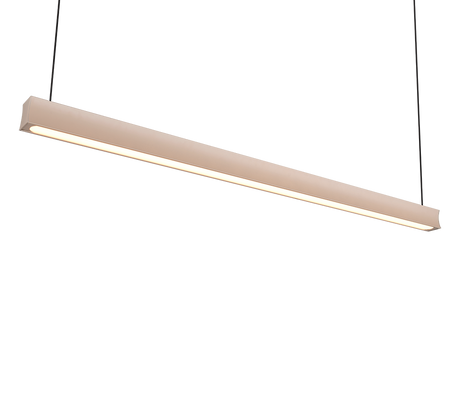 Lámpara de techo colgante Trio Wallace LED warm beige 20cm 347910143