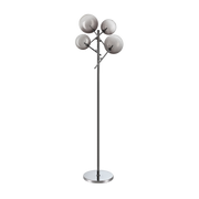 Lámpara de pie Ideal Lux Equinoxe cristal 4 luces 8W 166cm 348292