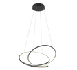 Lámpara colgante Darvin Trio negro LED 52W regulable 349119132