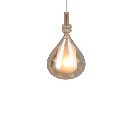 Lámpara de techo colgante Trio Aldea LED blanco mate 2700K 200cm 349400113