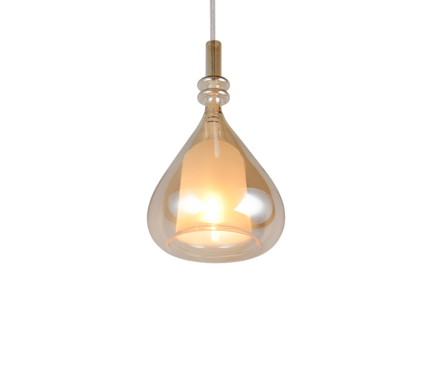Lámpara de techo colgante Trio Aldea LED blanco mate 2700K 200cm 349400113
