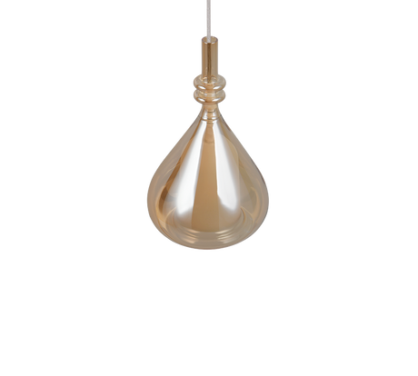 Lámpara de techo colgante Trio Aldea LED blanco mate 2700K 200cm 349400113