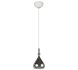 Lámpara de techo colgante Trio Aldea LED blanco mate 2700K 200cm 349400157