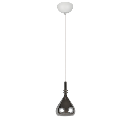 Lámpara de techo colgante Trio Aldea LED blanco mate 2700K 200cm 349400157