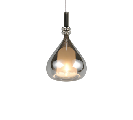 Lámpara de techo colgante Trio Aldea LED blanco mate 2700K 200cm 349400157