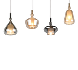 Lámpara de techo colgante Trio Aldea LED blanco mate 2700K 200cm 349400417