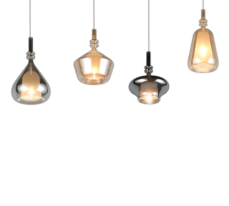 Lámpara de techo colgante Trio Aldea LED blanco mate 2700K 200cm 349400417