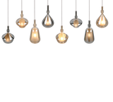 Lámpara de techo colgante Trio Aldea LED blanco mate 2700K 200cm 349400817