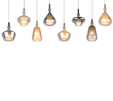Lámpara de techo colgante Trio Aldea LED blanco mate 2700K 200cm 349400817