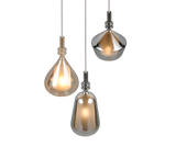Lámpara de techo colgante Trio Aldea LED blanco mate 2700K 200cm 349430317