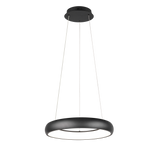 Lámpara de techo colgante Trio Cardona LED negro mate regulable 150cm 349614532 - vista 2