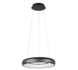 Lámpara de techo colgante Trio Cardona LED negro mate regulable 150cm 349614532 - vista 3