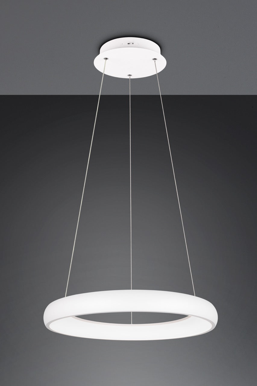 Trio Cardona Lámpara colgante LED blanco 38W 349616031